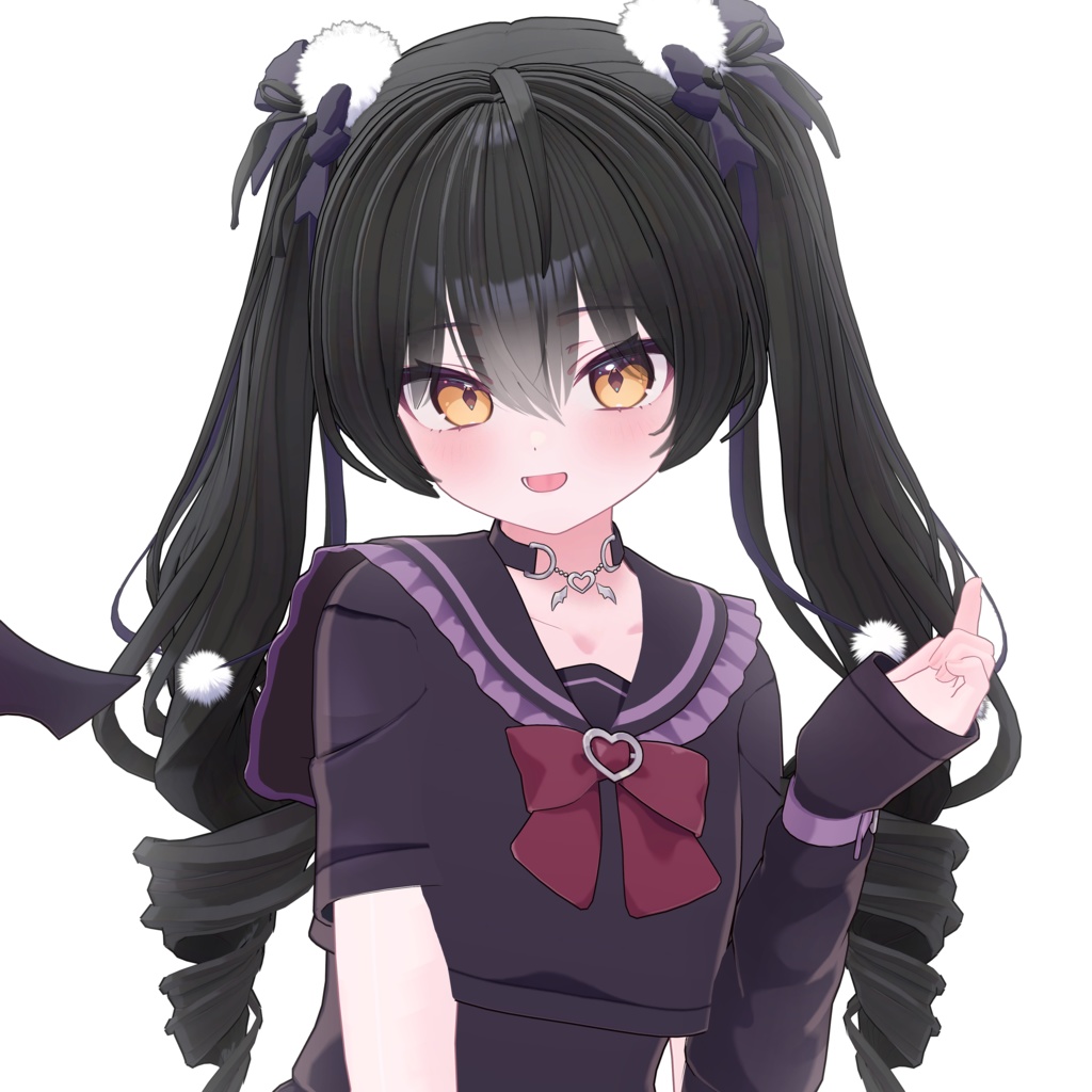 Snow Drill Twintails