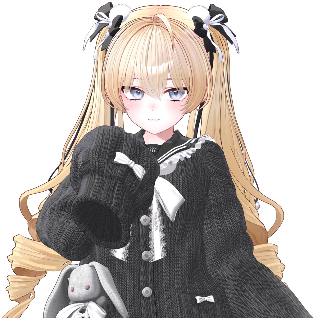 Snow Drill Twintails