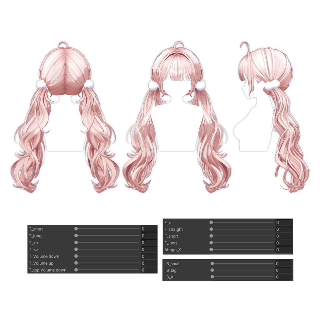 Wavy low twintail - 4o4o - BOOTH