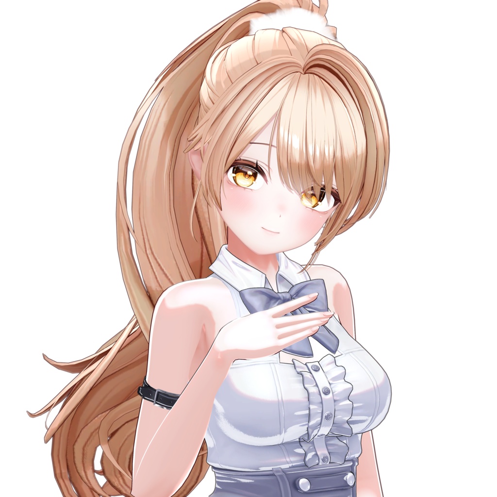 Cocoa Wavy Ponytail