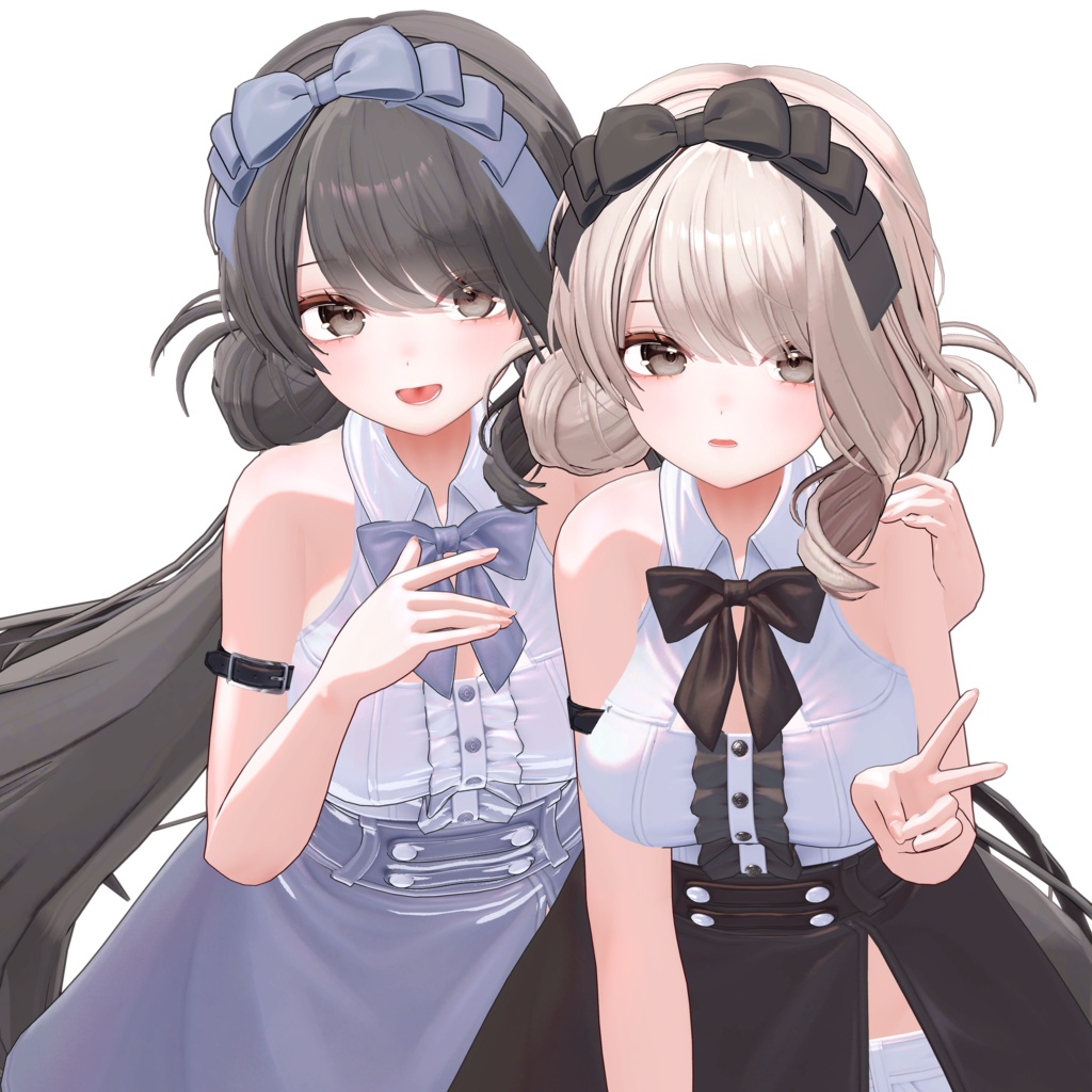 Soft Bun TwinTail