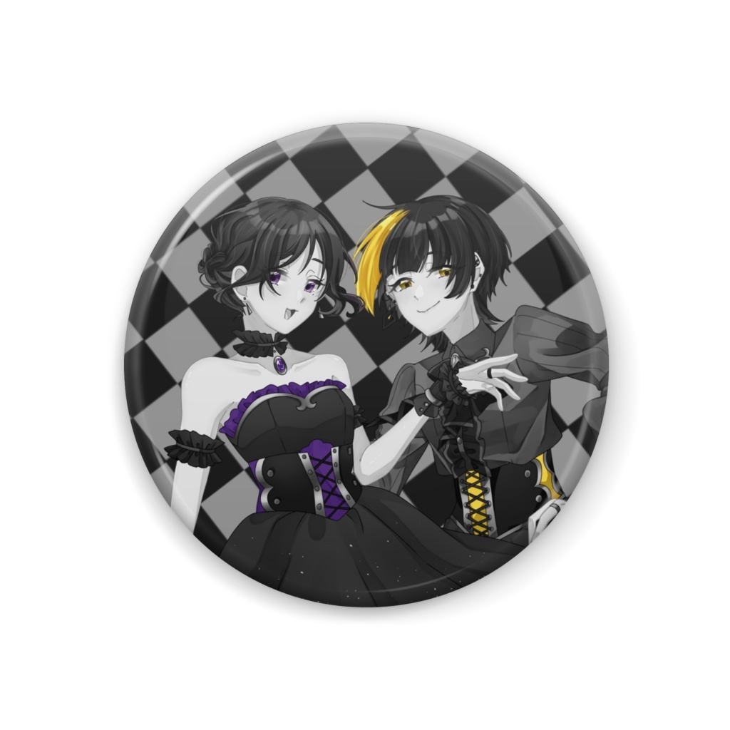 むろぴょう5周年記念缶バッジ・D