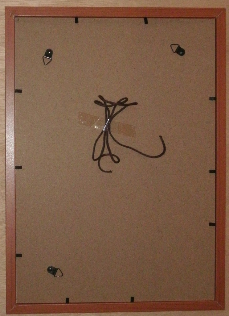 【原画】作品番号:A002-B4「報われる日#2」(B4・額縁付き)