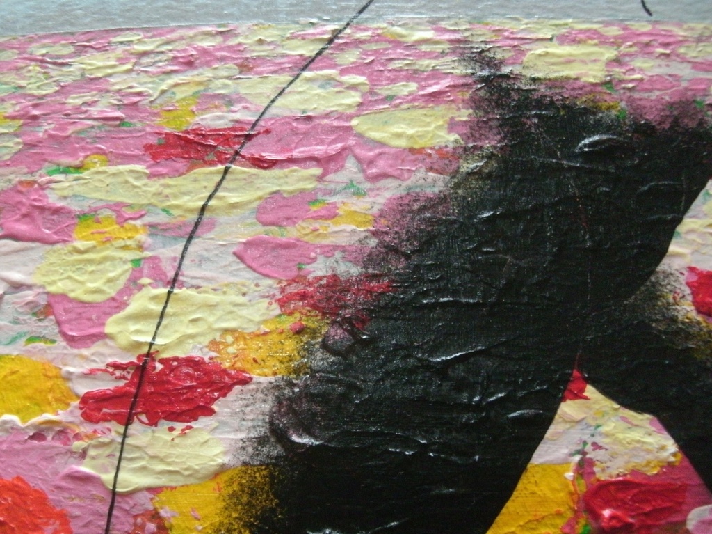 【原画】作品番号:A004-A4「天の金砂」(A4・額縁付き)