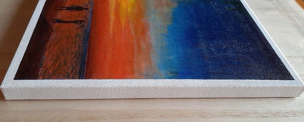 【原画】作品番号:A007-F3「ペナン島の二日月」(F3号)