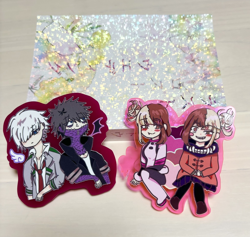 ヒロアカ GLITTER&GLAMOURS ミルコ 発目明 トガヒミコ お茶子 ミノル