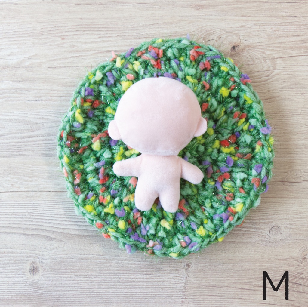 春うららラグ(お花畑ラグ)