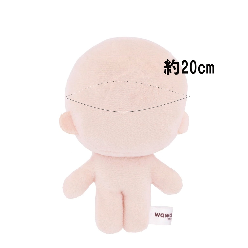 11cmぬい用の猫耳ニット帽