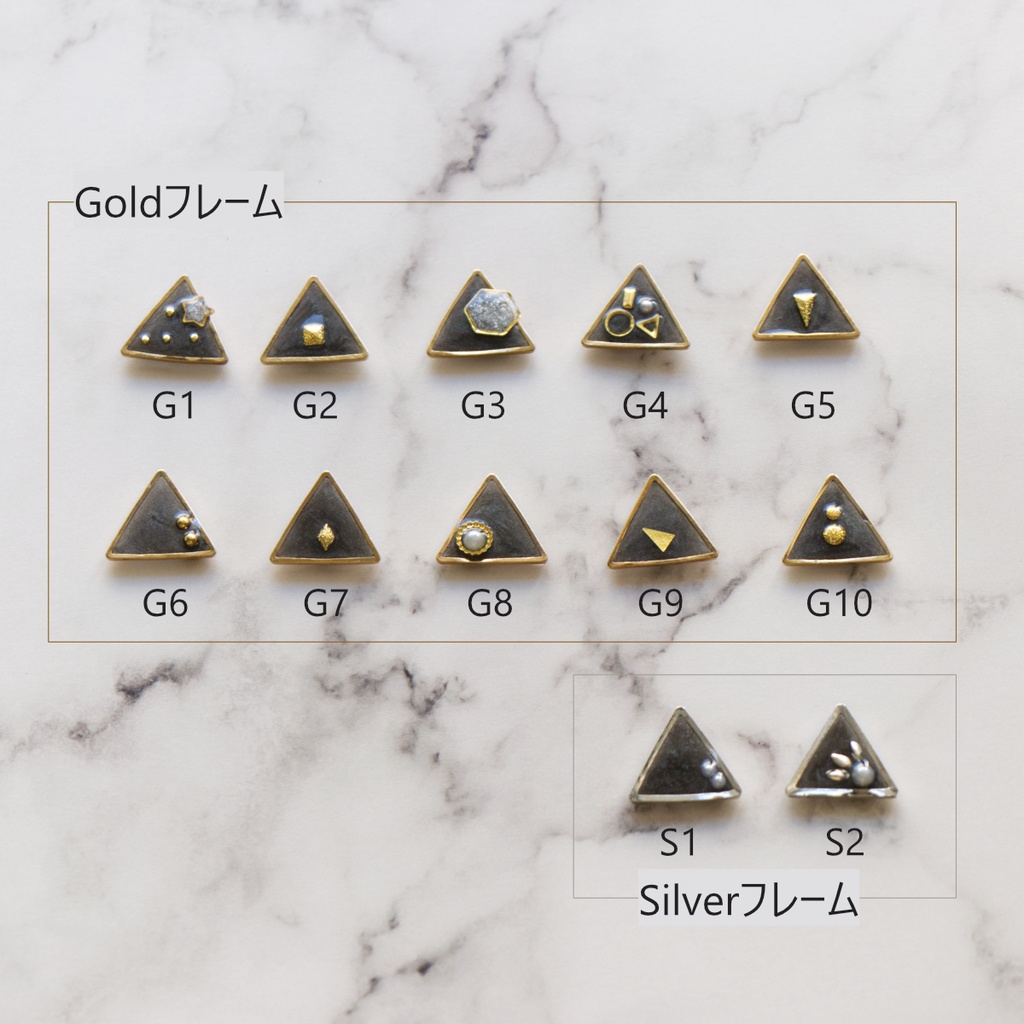 ピンバッチ風アクセサリー(L:ブラック)