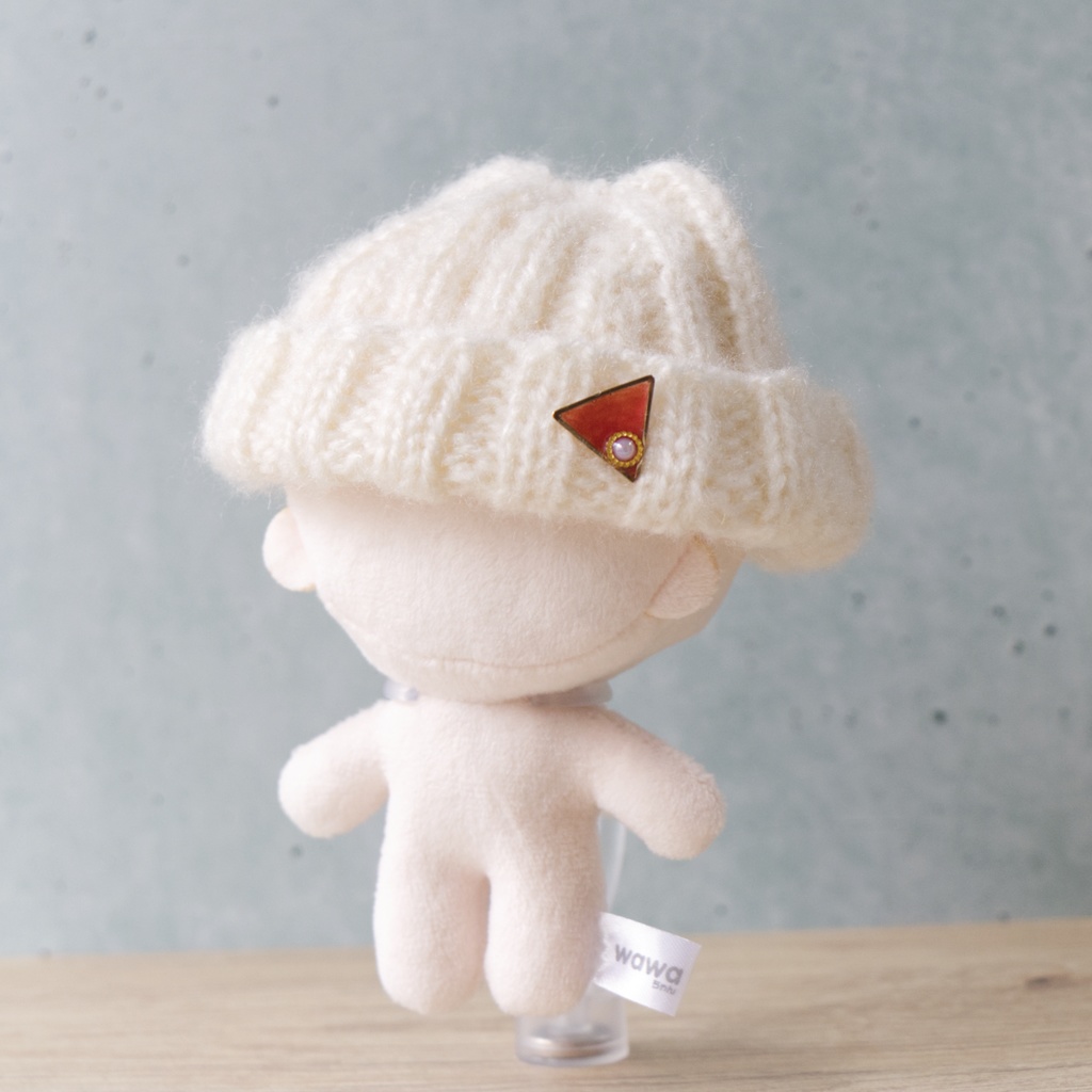 ピンバッチ風アクセサリー(L:レッド)