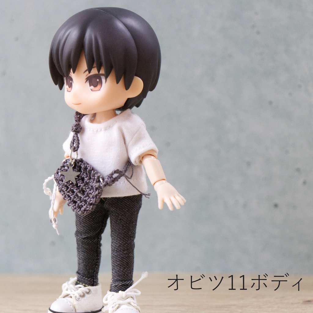 メッシュのショルダーバック