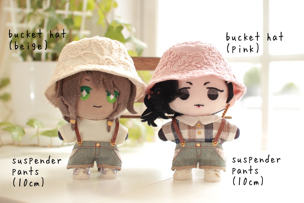 レースのバケットハット