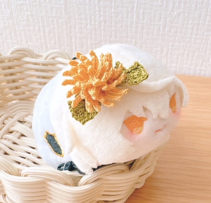 たんぽぽの花飾り