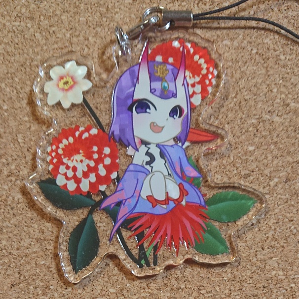 FGO 花言葉アクリルストラップ