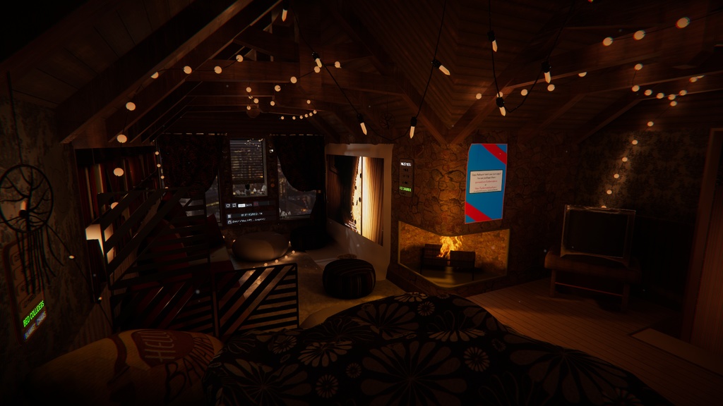 Winter Company 'Cosy Room' 20MB PC & Quest World *NO SETUP NEEDED*