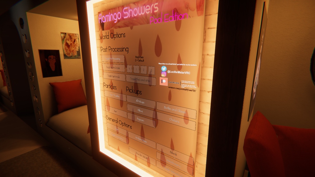 Flamingo Pool World - 20MB PC & Quest World *NO SETUP NEEDED*