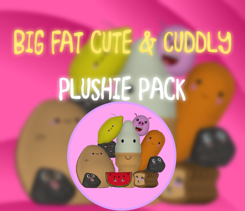 Cute Animal Plushies - VRChat PC & Quest Comp!