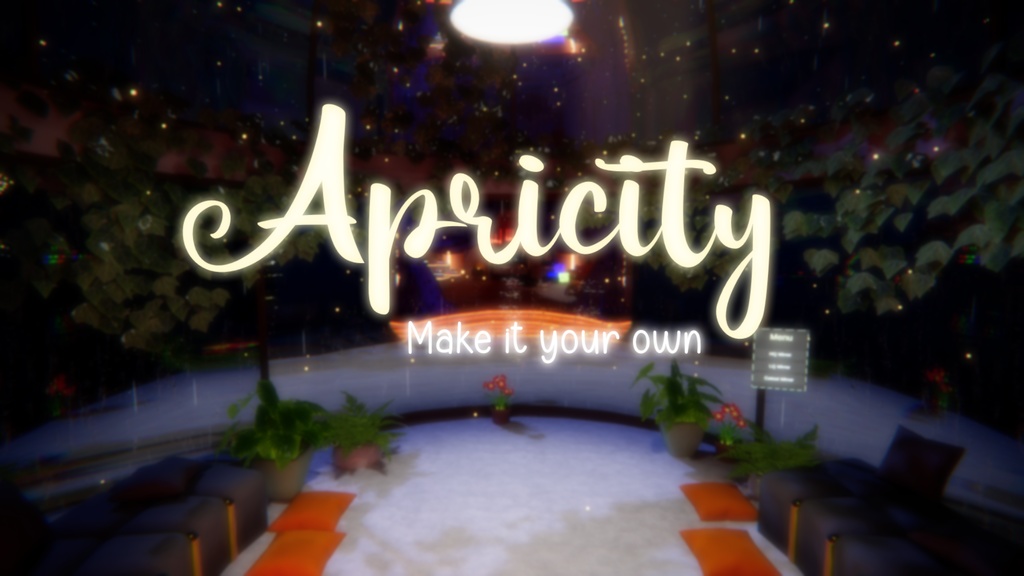 Apricity A Home, Rest and Avatar world PC&Quest Comp (No Setup needed!)