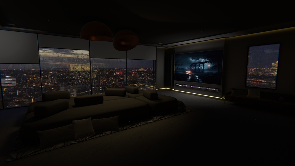 London Solitude - Modern looking apartment over the Thames (PC + Quest) No Setup Needed!