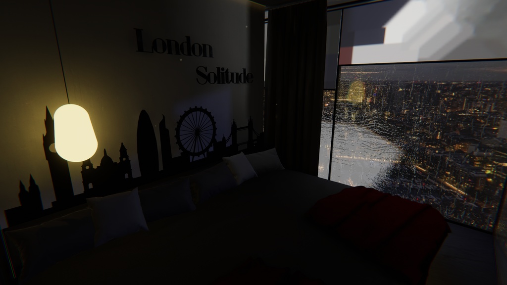 London Solitude - Modern looking apartment over the Thames (PC + Quest) No Setup Needed!