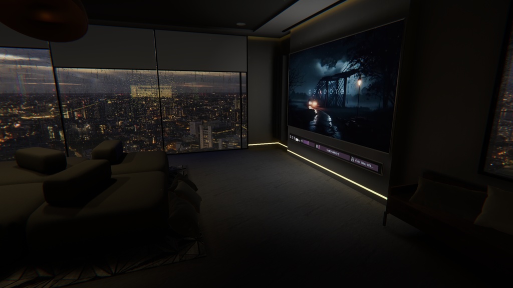 London Solitude - Modern looking apartment over the Thames (PC + Quest) No Setup Needed!
