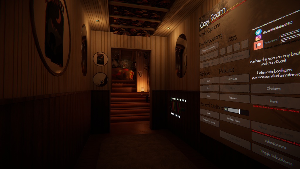 Winter Company 'Cosy Room' PC&Quest CreatorCompanion/No Setup 2023 Edition