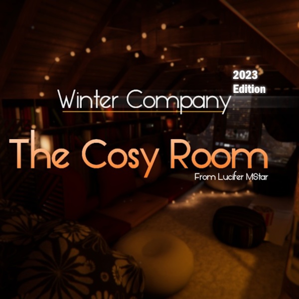 Winter Company 'Cosy Room' PC&Quest CreatorCompanion/No Setup 2023 Edition