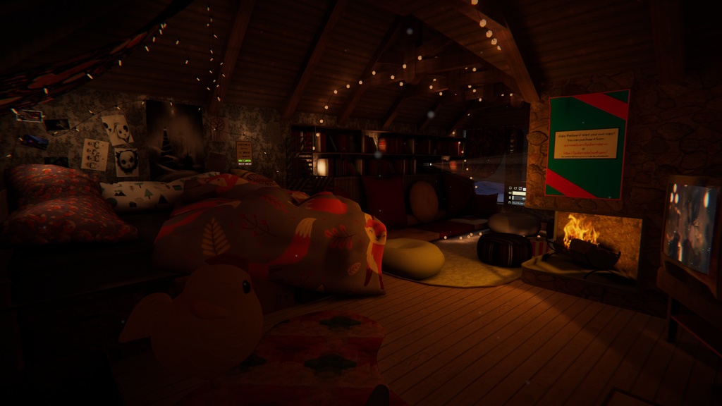 Winter Company 'Cosy Room' PC&Quest CreatorCompanion/No Setup 2023 Edition