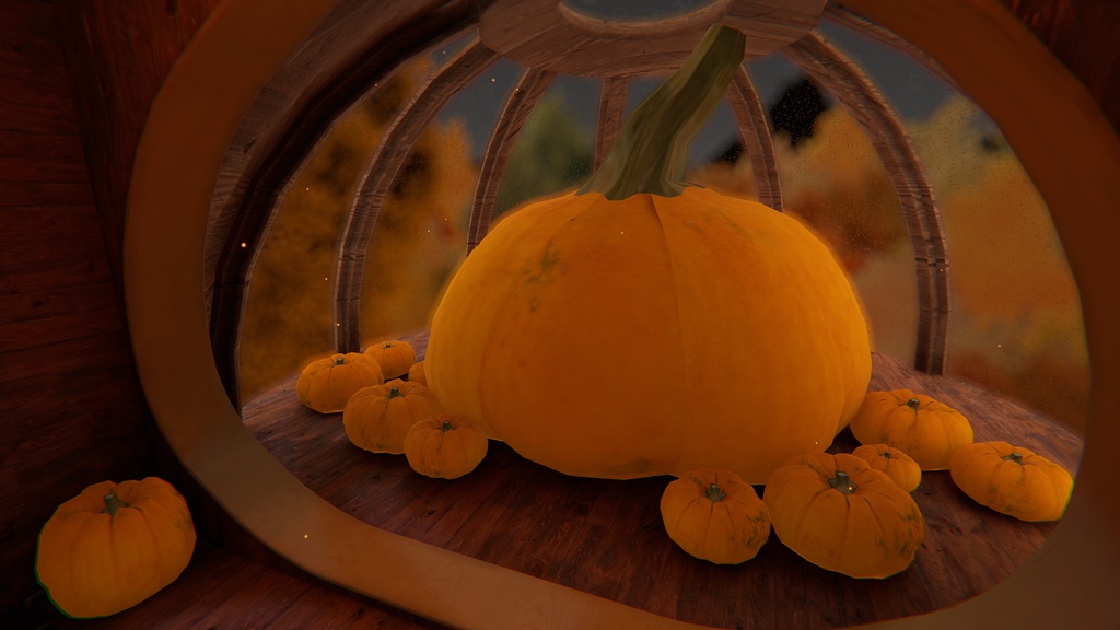The Pumpkin Kabin (Autumn VRChat World) PC&Quest