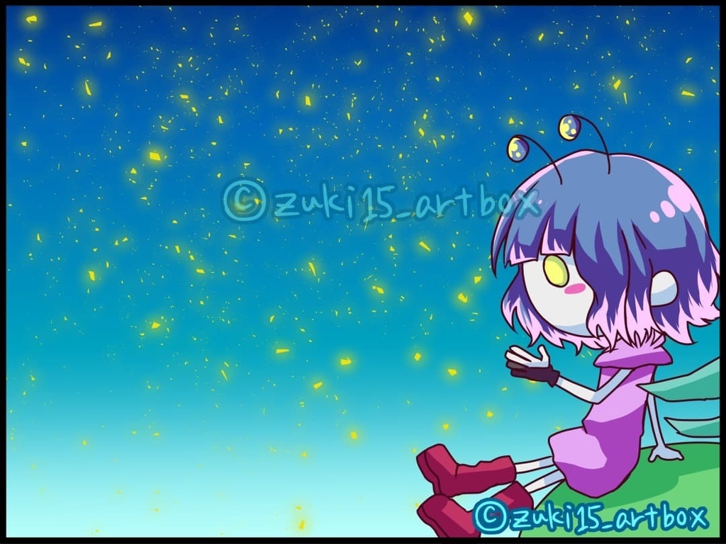 【ブログ絵】星空イヴちゃんトート