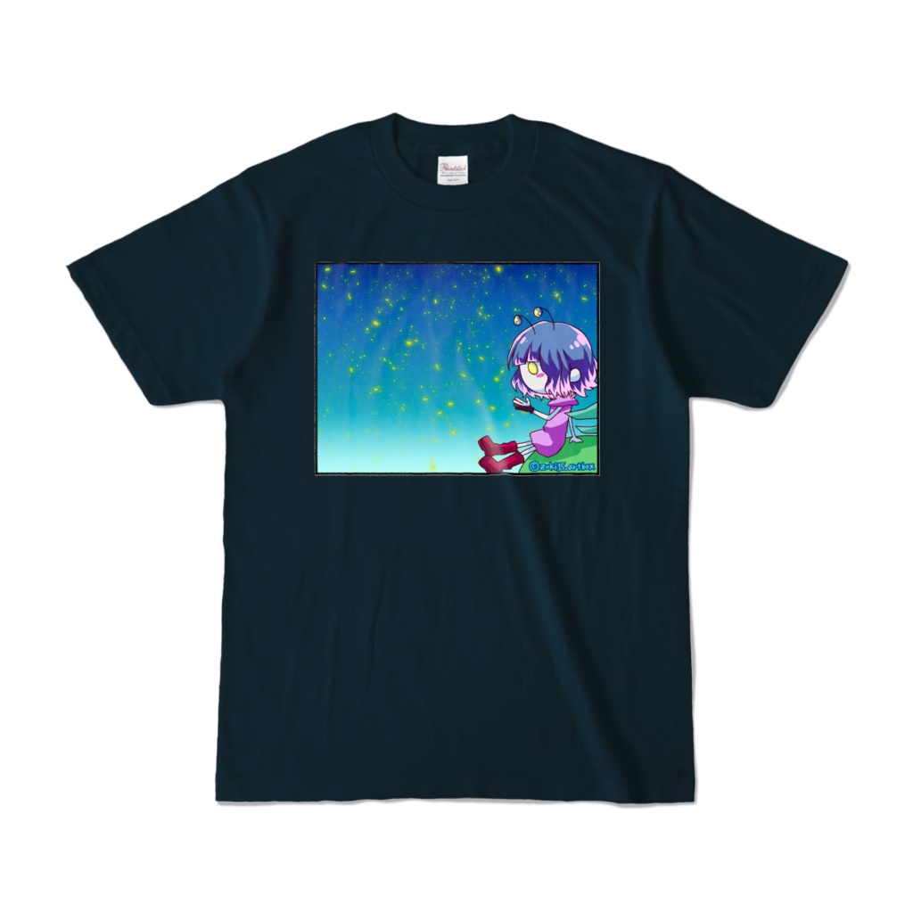【ブログ絵】星空イヴちゃんカラーTシャツ
