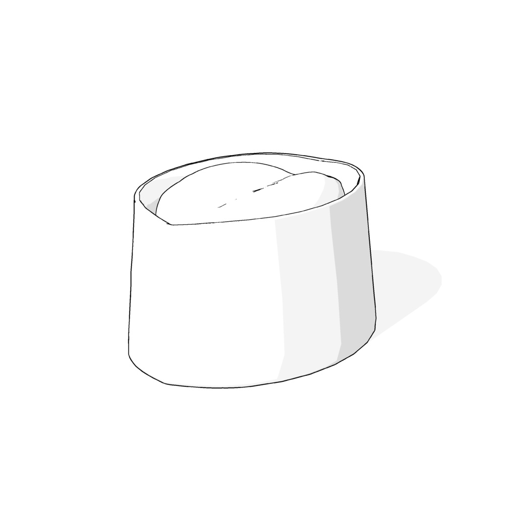 3D寿司カウンター&寿司帽