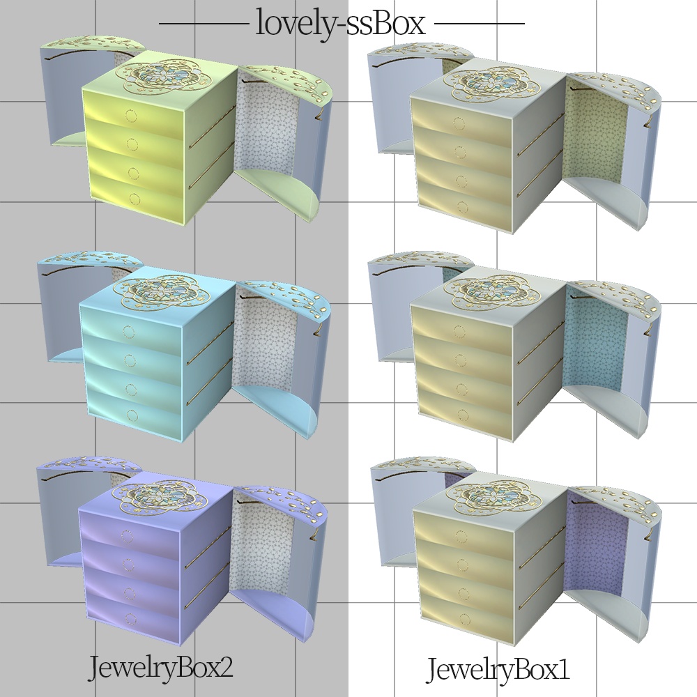 【lovely-ss】ジュエリーボックス