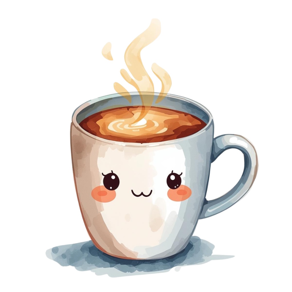 水彩画風 秋の可愛いクリップアート 10種類セット(PNG形式・背景透過)