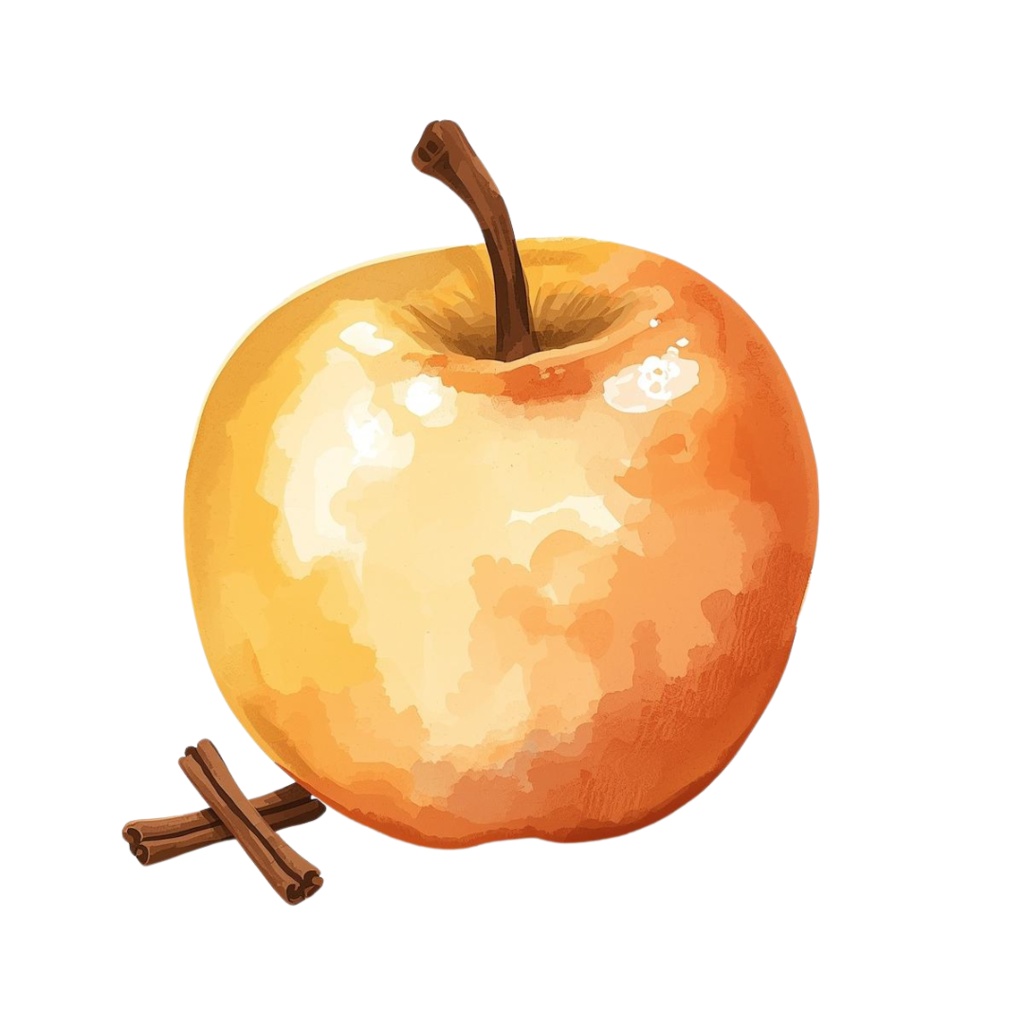 水彩画風 秋の可愛いクリップアート 10種類セット(PNG形式・背景透過)