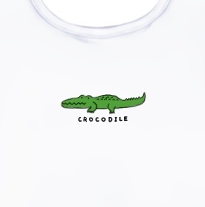 モバイルワニTシャツ