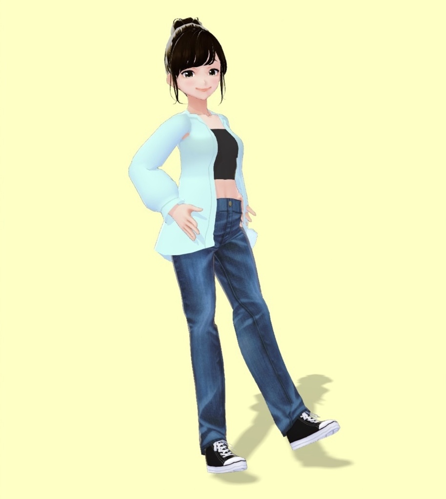 モバイルへそ出しキャミソール