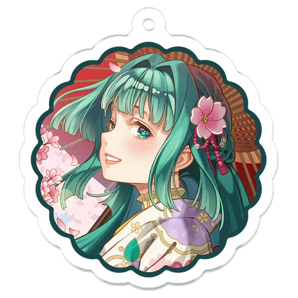 紗倉るる 2周年記念 アクリルキーホルダー