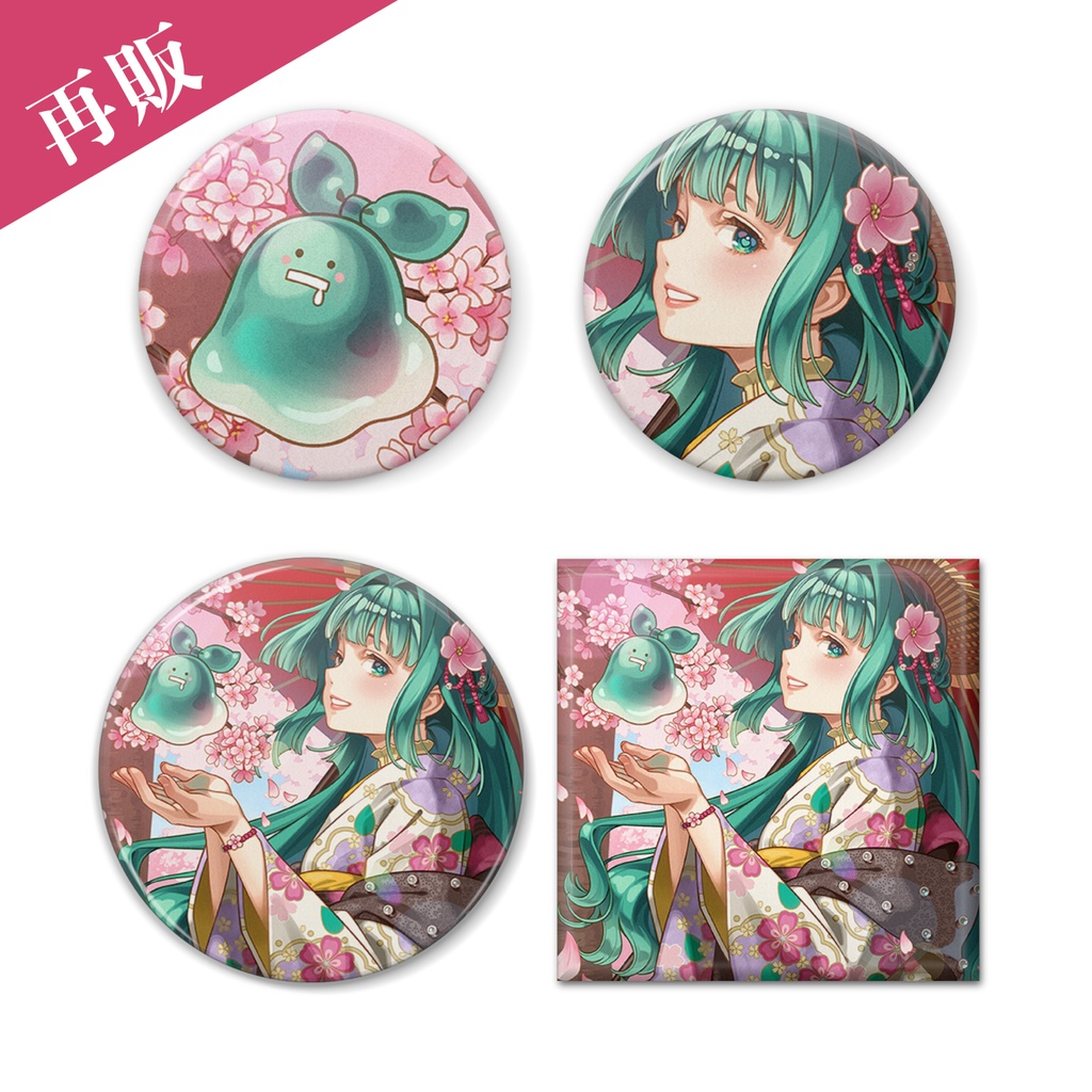 紗倉るる 2周年記念 缶バッジ