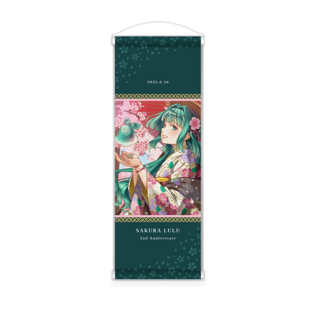 紗倉るる 2周年記念 ミニタペストリー