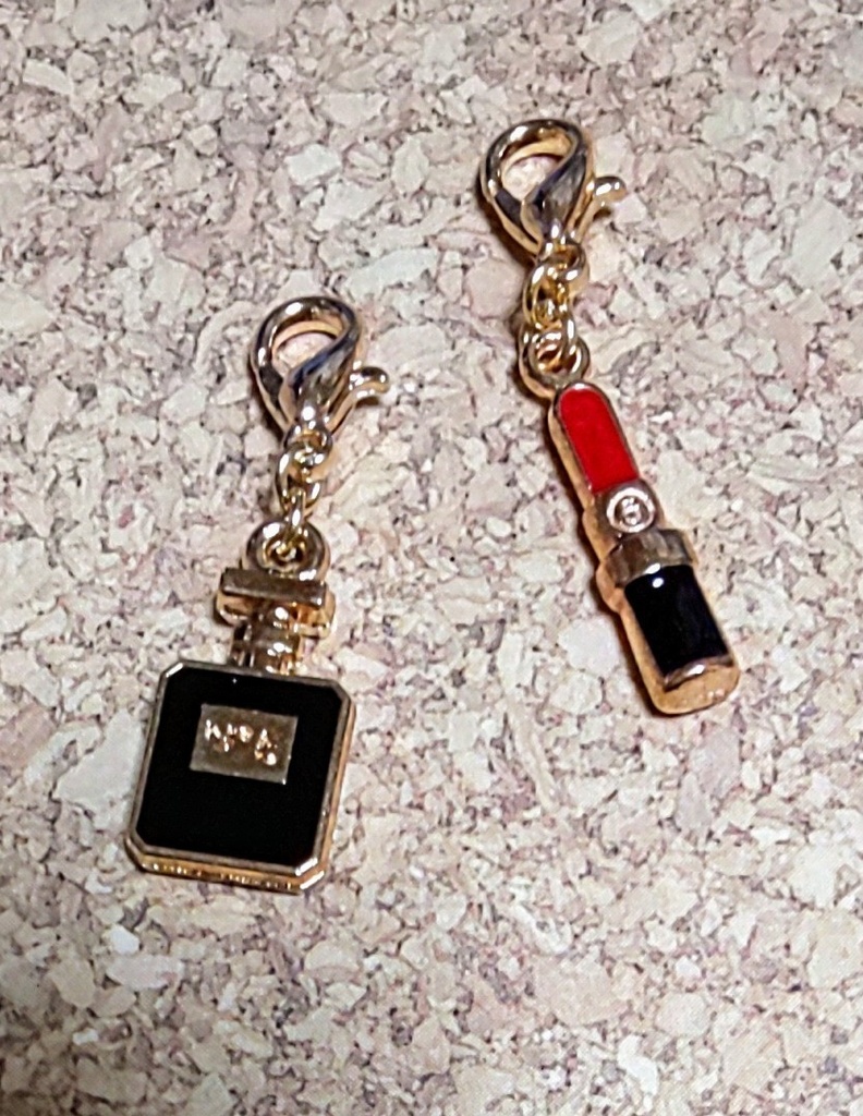 チャーム2点セット☆香水と口紅