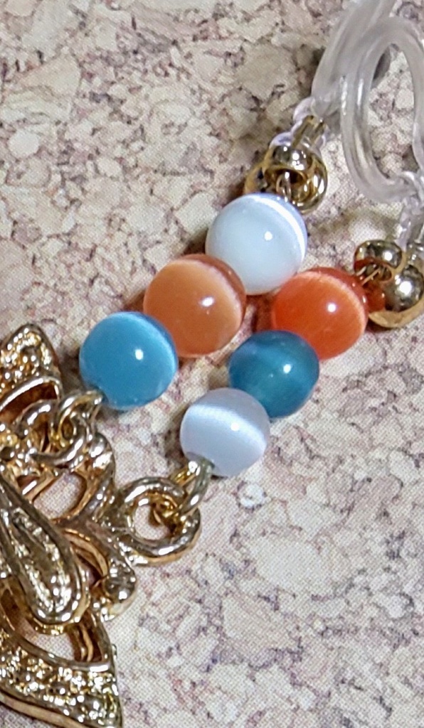 蝶とトンボのノンホールピアス