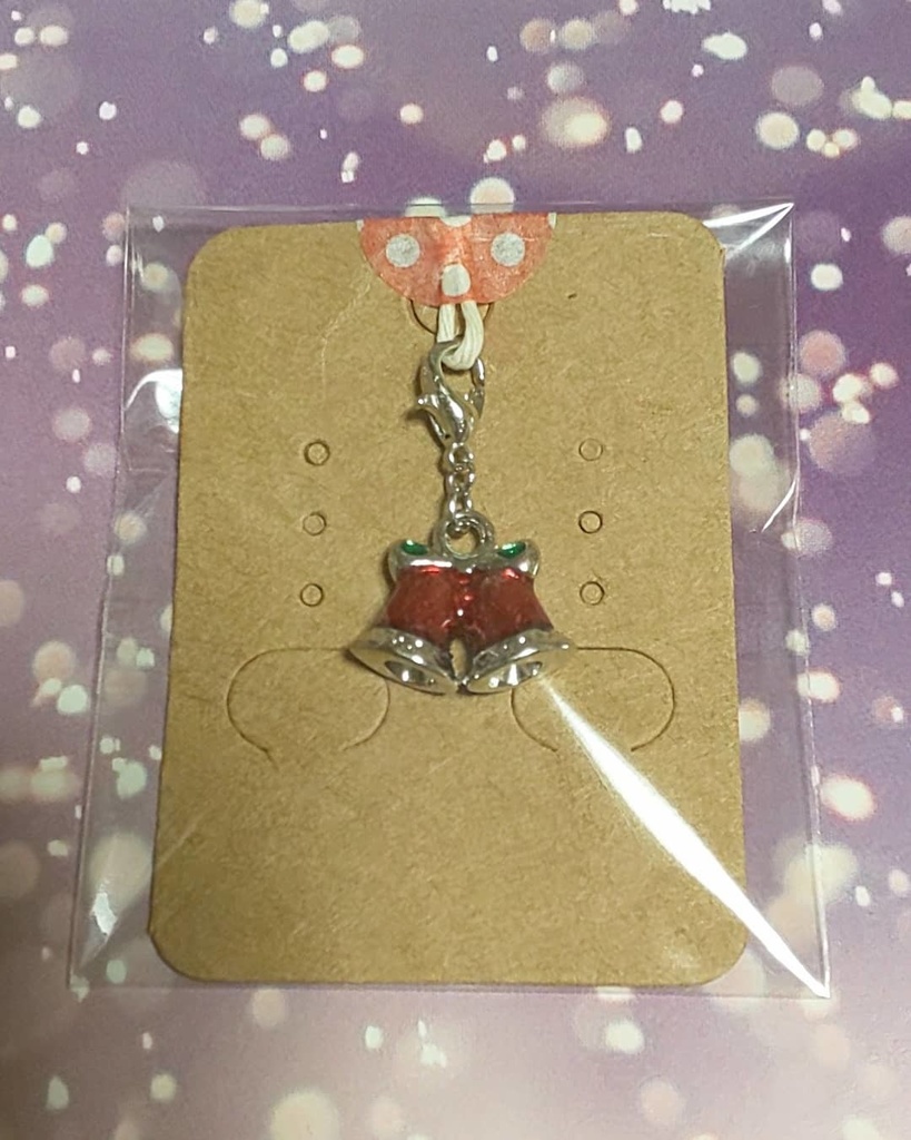 クリスマスベルのチャーム