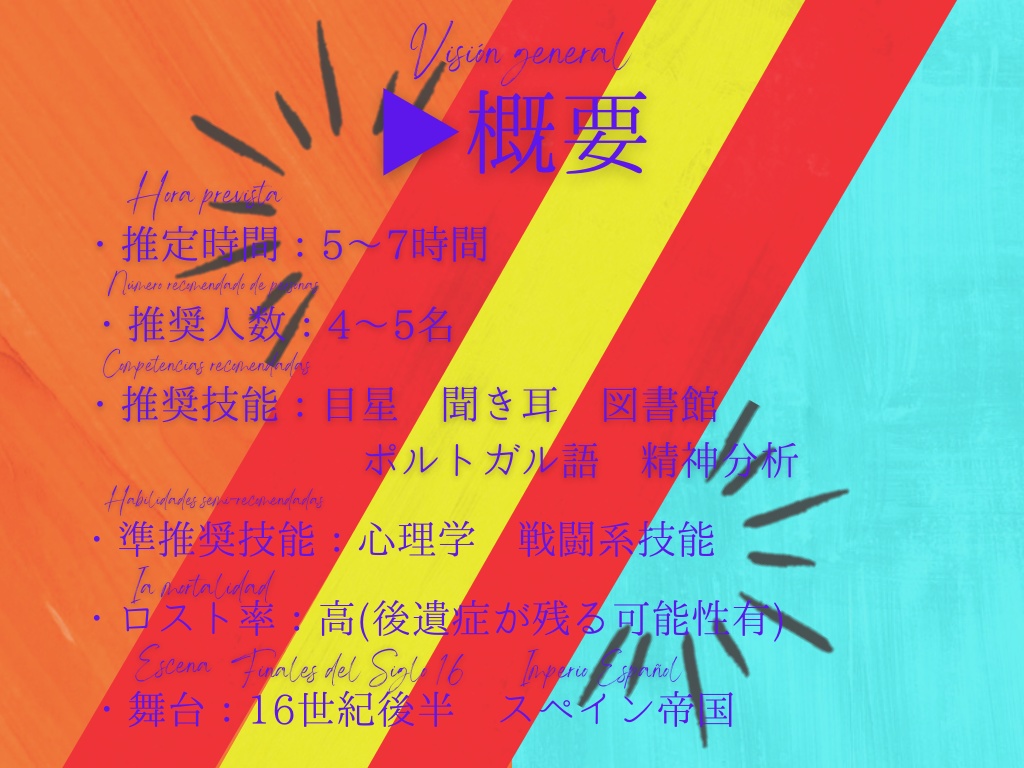 【CoCシナリオ】太陽の没することなき帝国