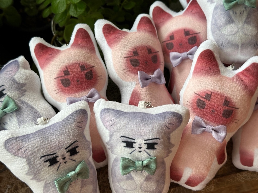 ねこちゃんのぬいぐるみ