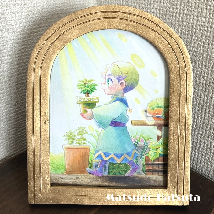 ミニ原画「親近感」