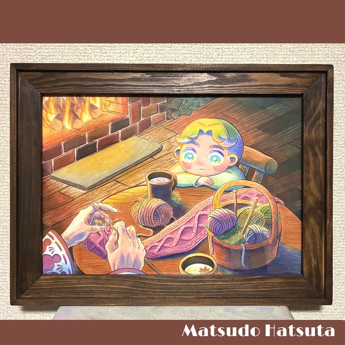 原画「あなたの手」