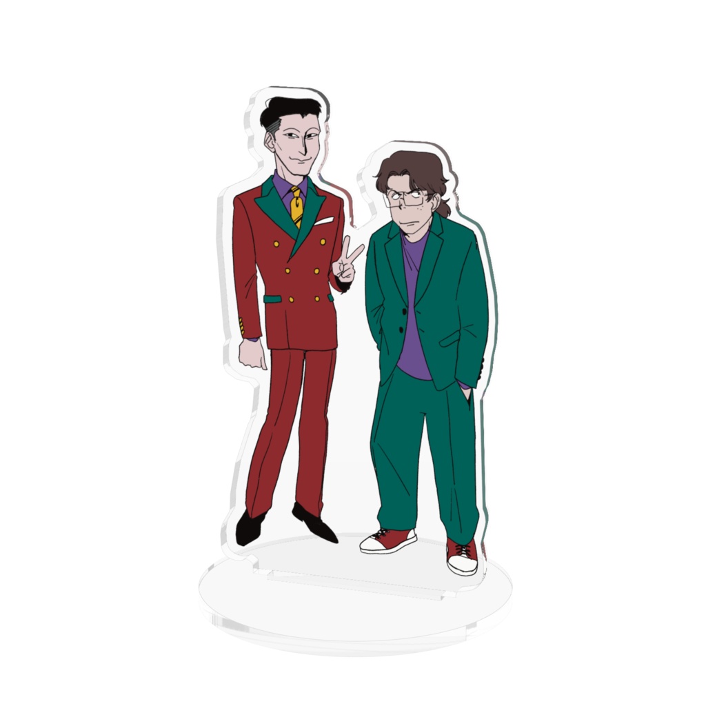 アカマダラアクリルフィギュア