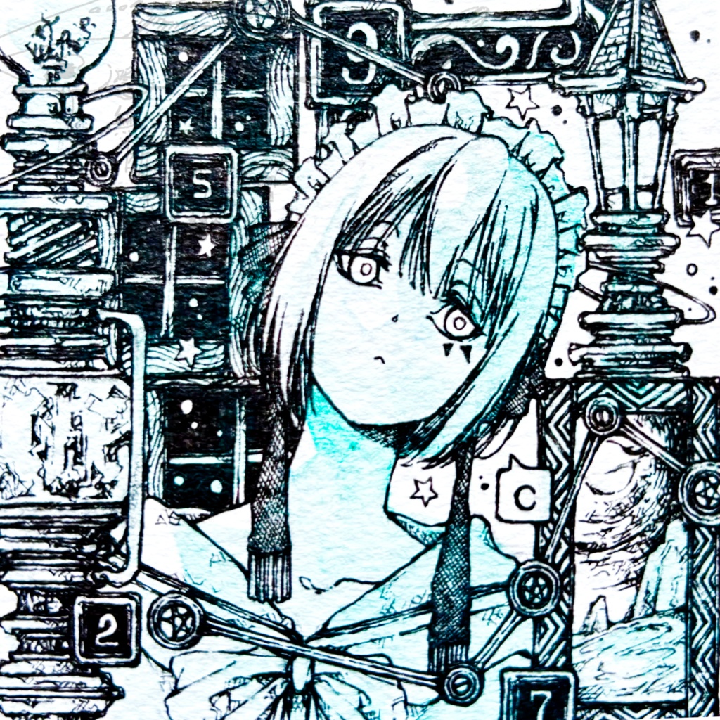 豆色紙「Cube -C」