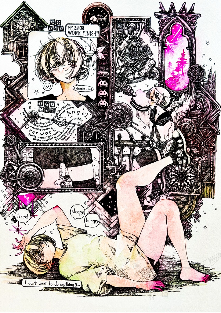 Overwork Angel.